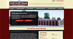 Desktop Screenshot of curtisroadstorage.com